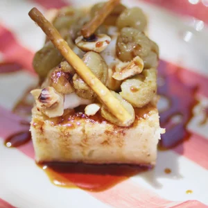Ensalada de pimientos con bacalao